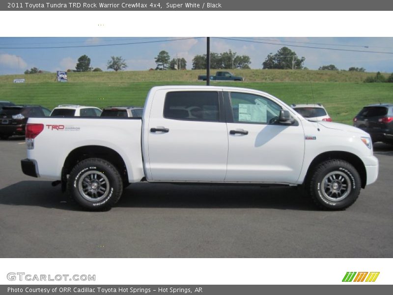 Super White / Black 2011 Toyota Tundra TRD Rock Warrior CrewMax 4x4