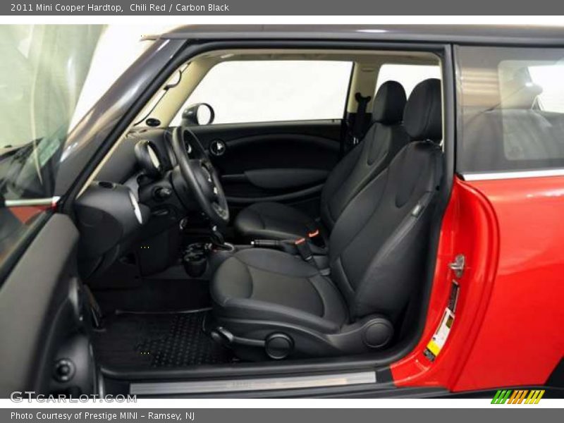 Chili Red / Carbon Black 2011 Mini Cooper Hardtop