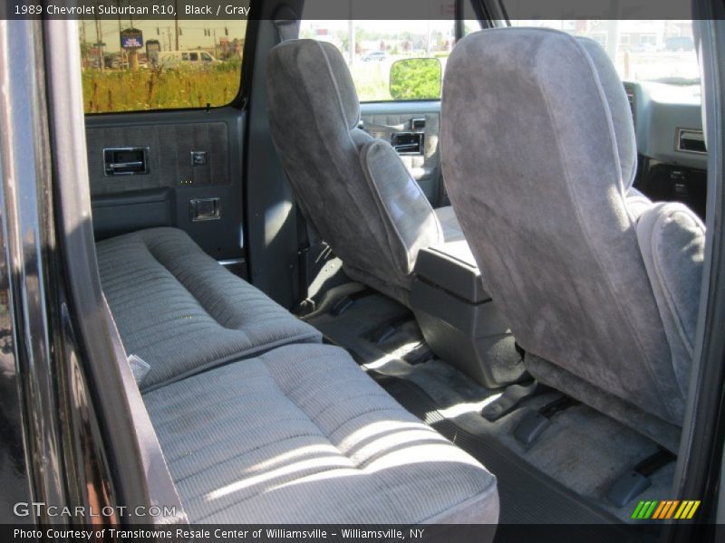 Black / Gray 1989 Chevrolet Suburban R10