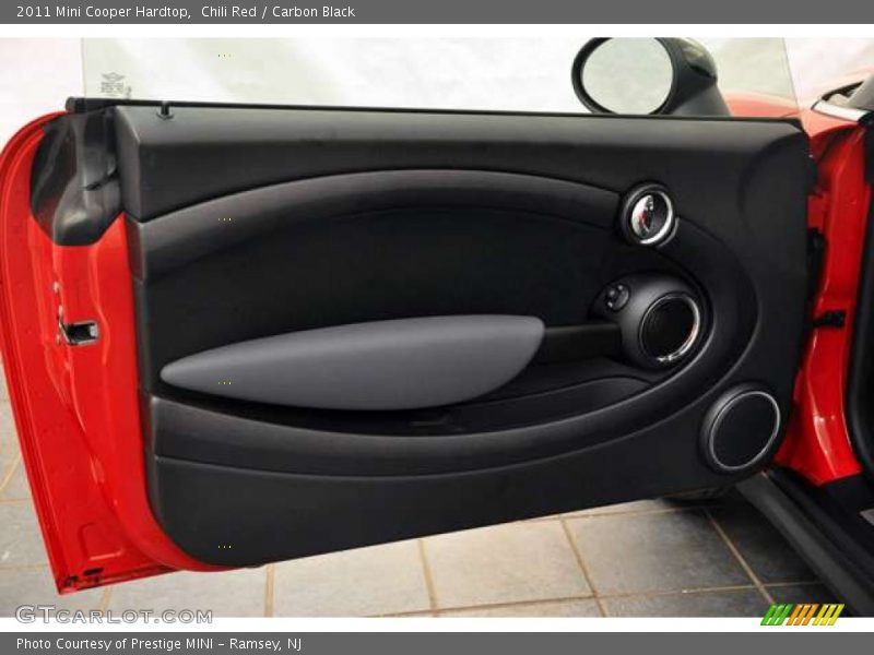 Chili Red / Carbon Black 2011 Mini Cooper Hardtop