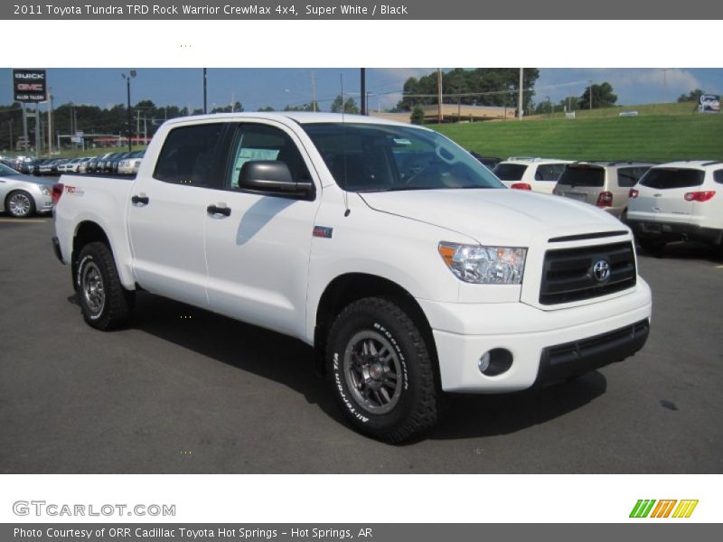 Super White / Black 2011 Toyota Tundra TRD Rock Warrior CrewMax 4x4