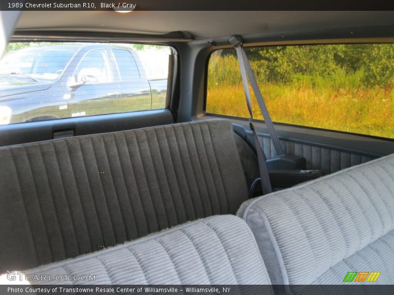 Black / Gray 1989 Chevrolet Suburban R10