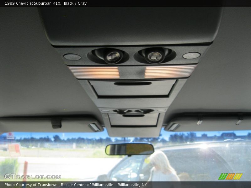 Black / Gray 1989 Chevrolet Suburban R10
