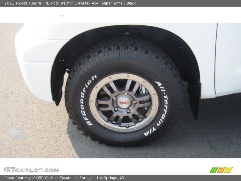 Super White / Black 2011 Toyota Tundra TRD Rock Warrior CrewMax 4x4