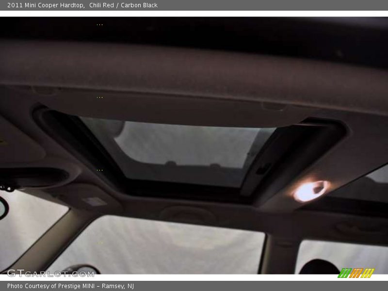 Chili Red / Carbon Black 2011 Mini Cooper Hardtop
