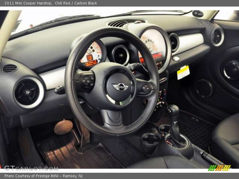 Chili Red / Carbon Black 2011 Mini Cooper Hardtop
