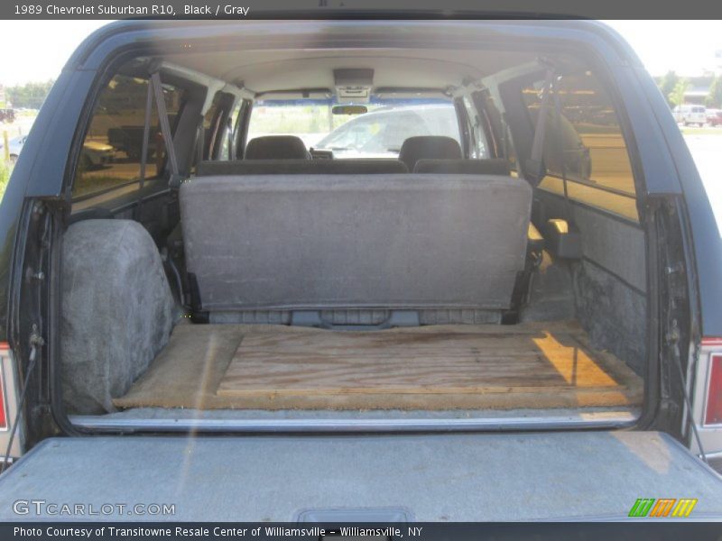 Black / Gray 1989 Chevrolet Suburban R10