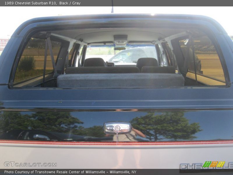 Black / Gray 1989 Chevrolet Suburban R10