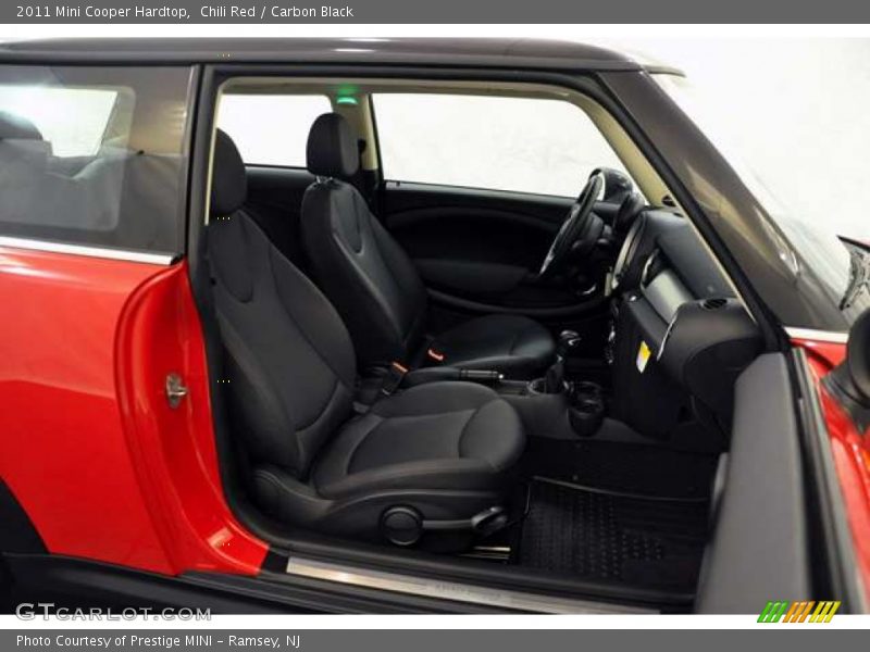 Chili Red / Carbon Black 2011 Mini Cooper Hardtop