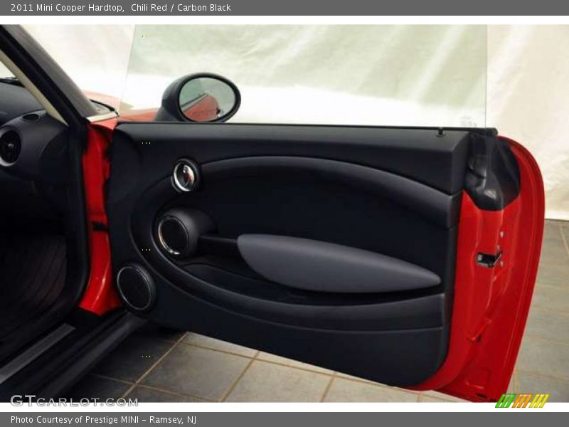 Chili Red / Carbon Black 2011 Mini Cooper Hardtop