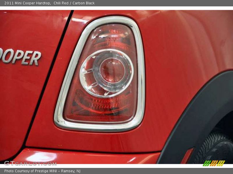 Chili Red / Carbon Black 2011 Mini Cooper Hardtop