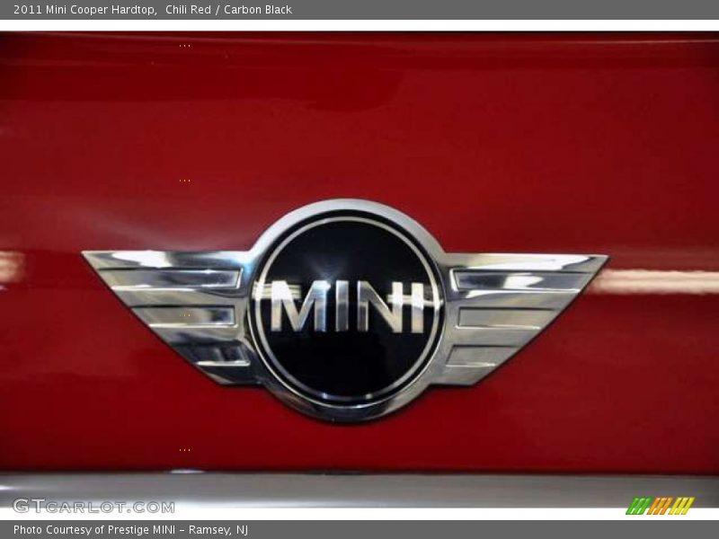 Chili Red / Carbon Black 2011 Mini Cooper Hardtop
