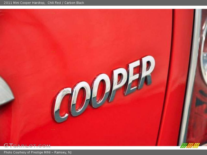 Chili Red / Carbon Black 2011 Mini Cooper Hardtop