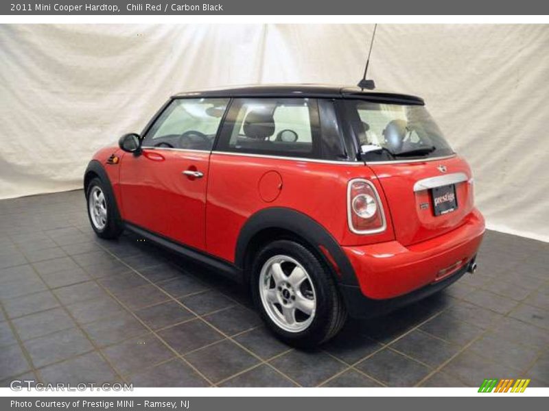Chili Red / Carbon Black 2011 Mini Cooper Hardtop