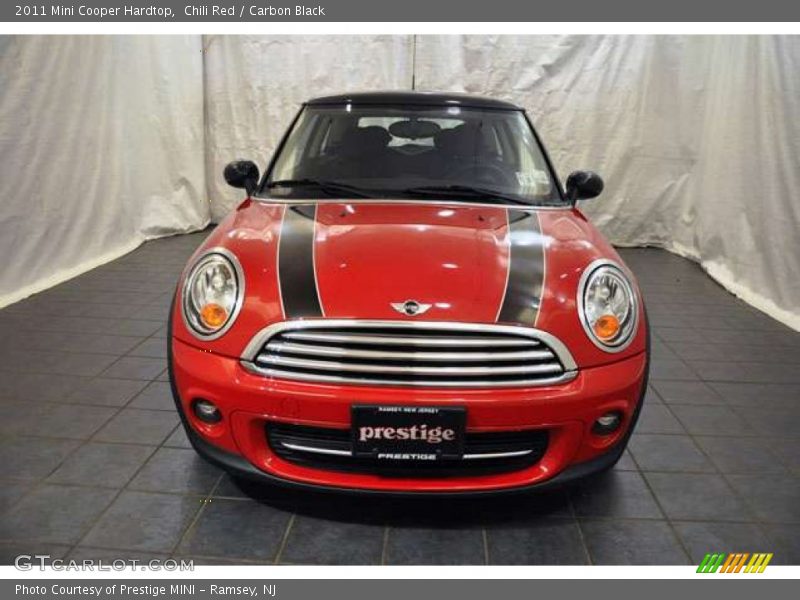 Chili Red / Carbon Black 2011 Mini Cooper Hardtop