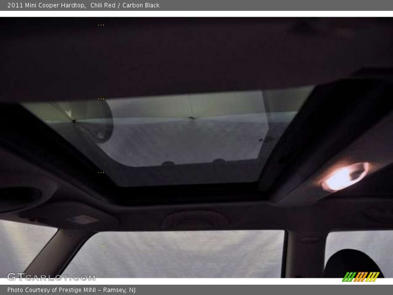 Chili Red / Carbon Black 2011 Mini Cooper Hardtop