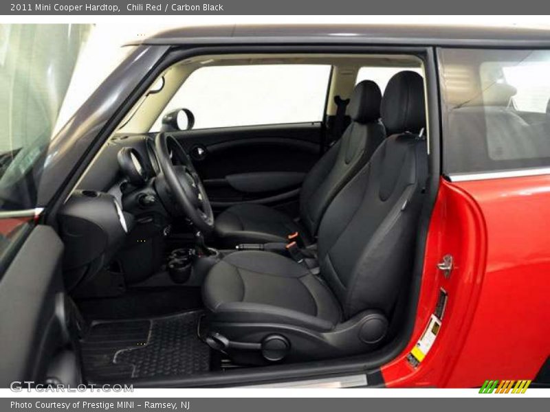 Chili Red / Carbon Black 2011 Mini Cooper Hardtop
