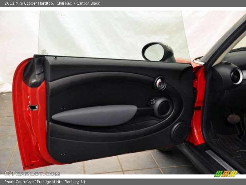 Chili Red / Carbon Black 2011 Mini Cooper Hardtop