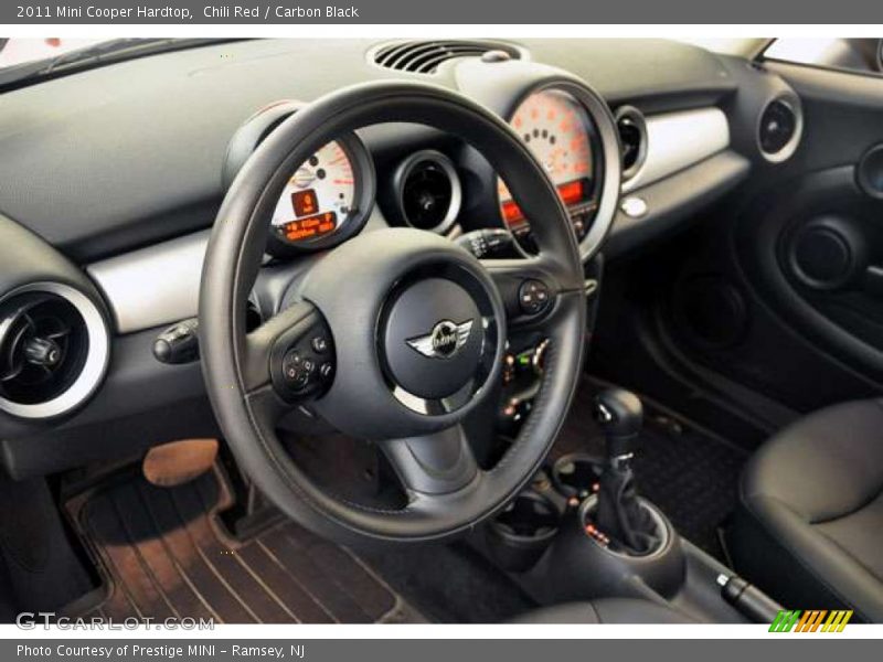 Chili Red / Carbon Black 2011 Mini Cooper Hardtop