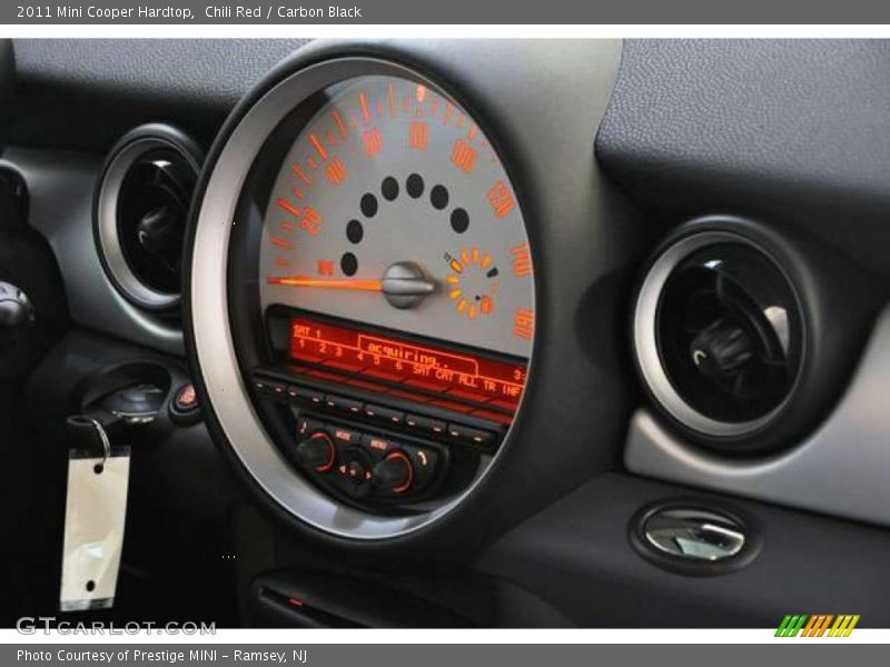 Chili Red / Carbon Black 2011 Mini Cooper Hardtop