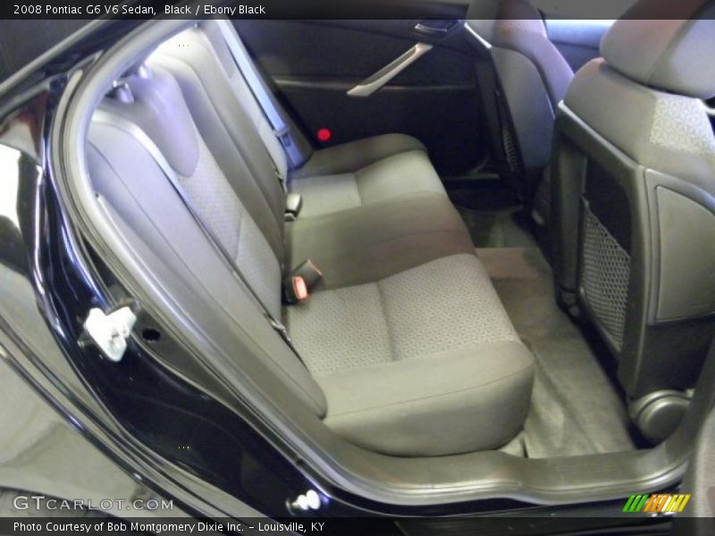 Black / Ebony Black 2008 Pontiac G6 V6 Sedan