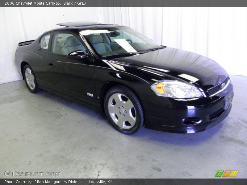 Black / Gray 2006 Chevrolet Monte Carlo SS