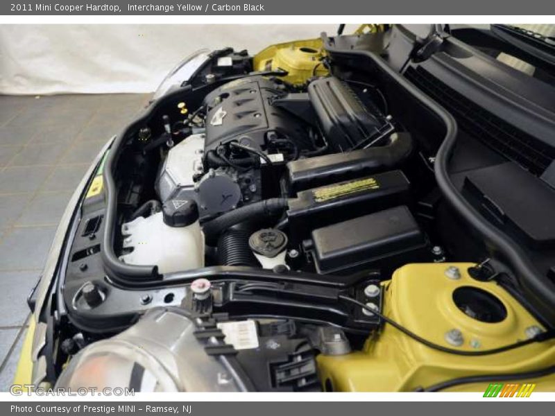 Interchange Yellow / Carbon Black 2011 Mini Cooper Hardtop