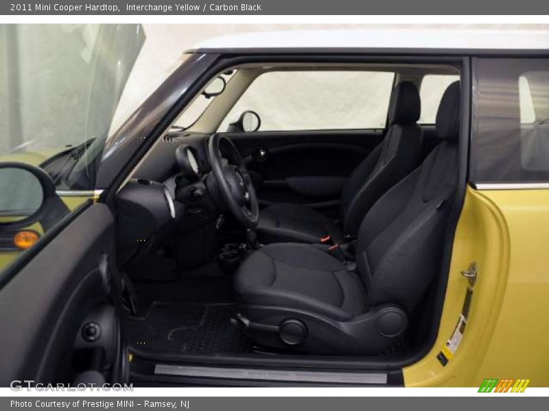 Interchange Yellow / Carbon Black 2011 Mini Cooper Hardtop