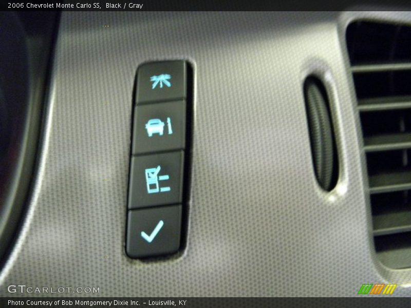 Black / Gray 2006 Chevrolet Monte Carlo SS