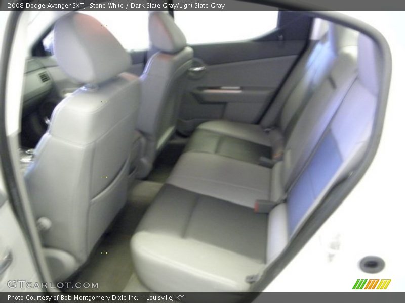Stone White / Dark Slate Gray/Light Slate Gray 2008 Dodge Avenger SXT