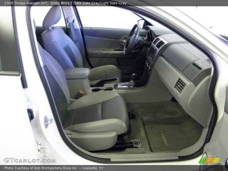 Stone White / Dark Slate Gray/Light Slate Gray 2008 Dodge Avenger SXT