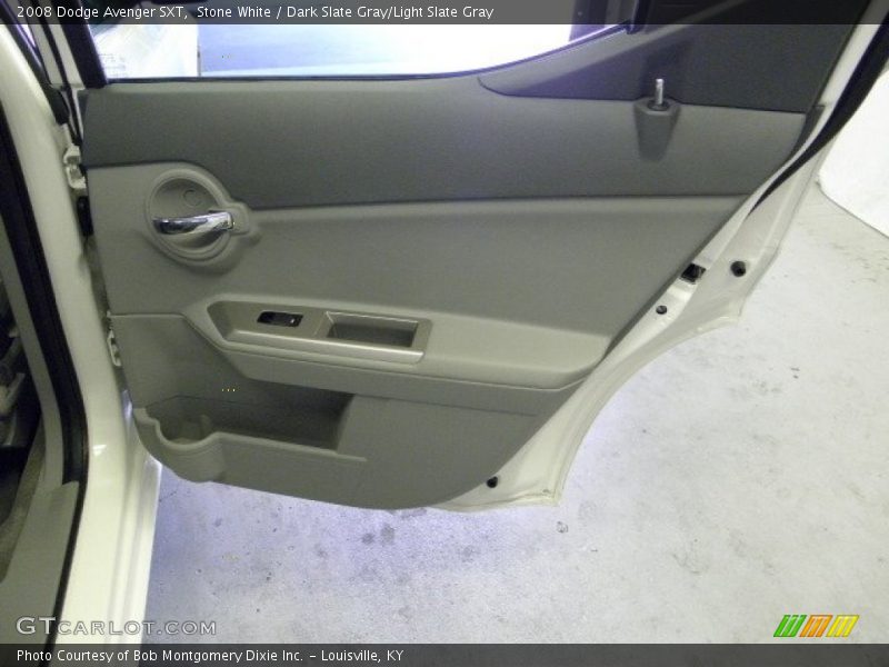 Stone White / Dark Slate Gray/Light Slate Gray 2008 Dodge Avenger SXT