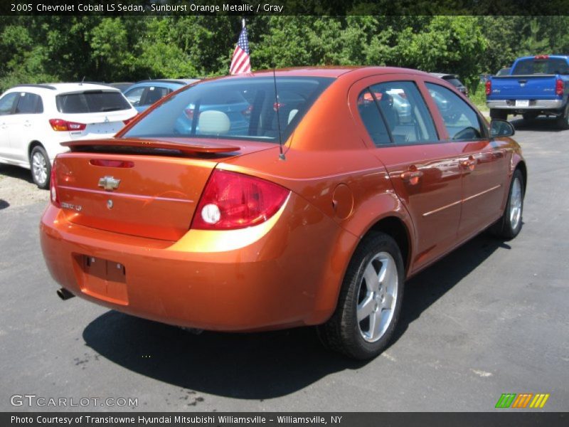  2005 Cobalt LS Sedan Sunburst Orange Metallic