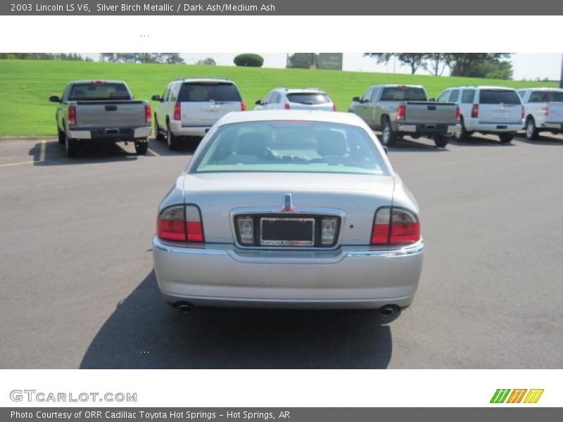 Silver Birch Metallic / Dark Ash/Medium Ash 2003 Lincoln LS V6