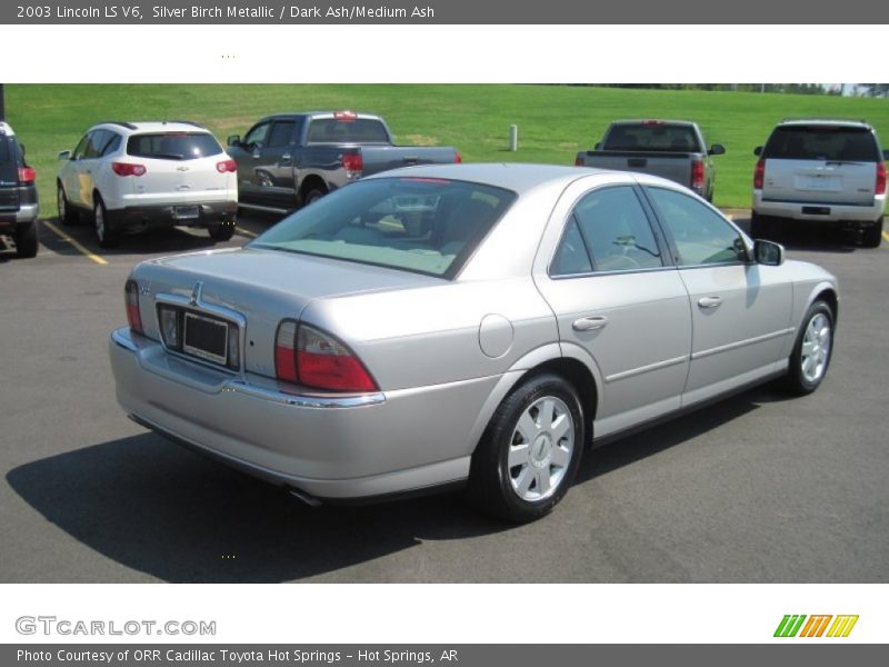 Silver Birch Metallic / Dark Ash/Medium Ash 2003 Lincoln LS V6