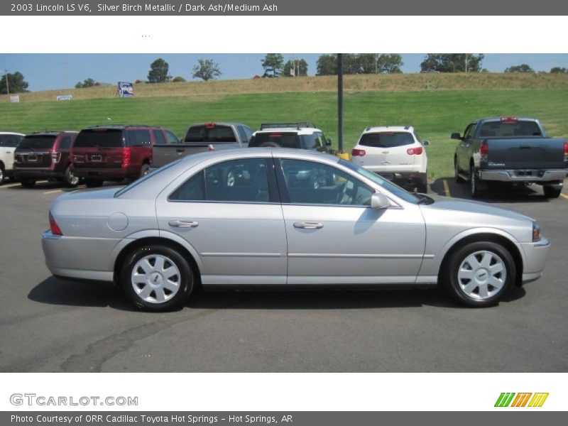 Silver Birch Metallic / Dark Ash/Medium Ash 2003 Lincoln LS V6