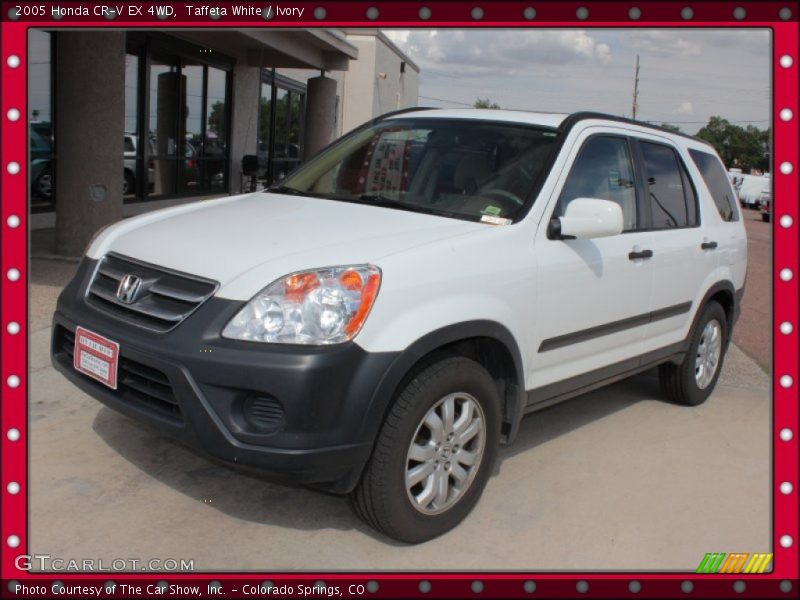 Taffeta White / Ivory 2005 Honda CR-V EX 4WD