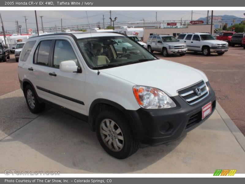 Taffeta White / Ivory 2005 Honda CR-V EX 4WD