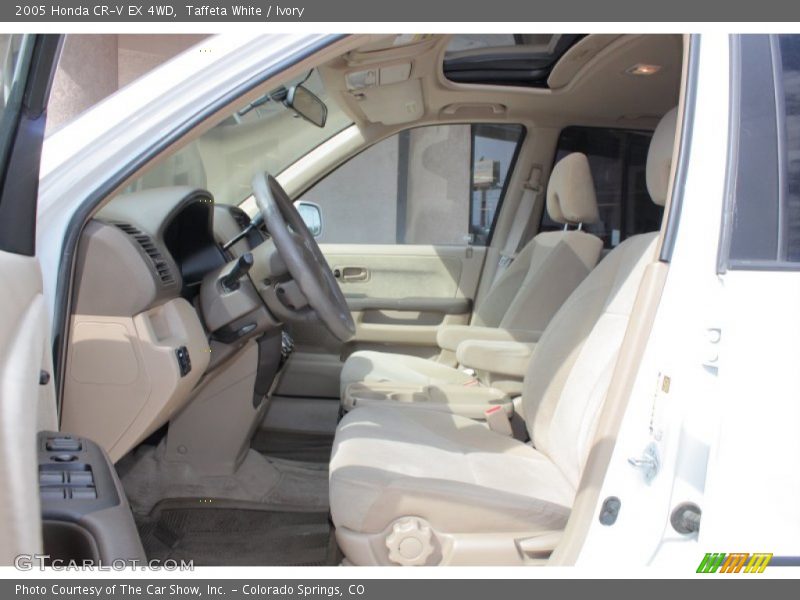 Taffeta White / Ivory 2005 Honda CR-V EX 4WD