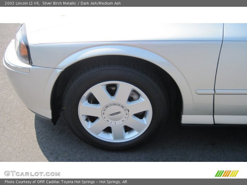 Silver Birch Metallic / Dark Ash/Medium Ash 2003 Lincoln LS V6