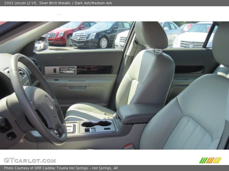 Silver Birch Metallic / Dark Ash/Medium Ash 2003 Lincoln LS V6