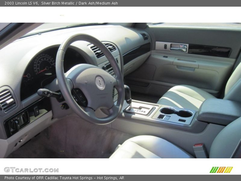 Silver Birch Metallic / Dark Ash/Medium Ash 2003 Lincoln LS V6