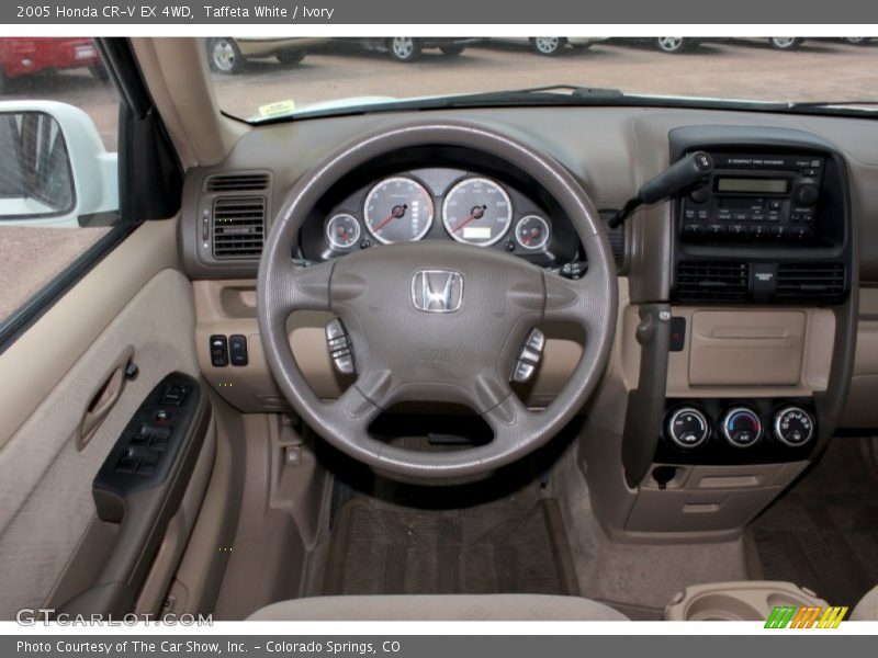 Taffeta White / Ivory 2005 Honda CR-V EX 4WD