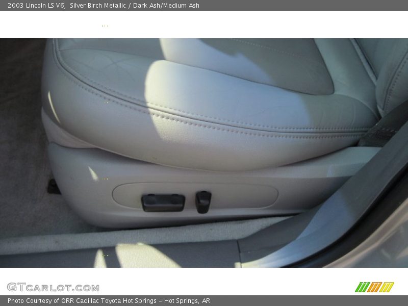 Silver Birch Metallic / Dark Ash/Medium Ash 2003 Lincoln LS V6