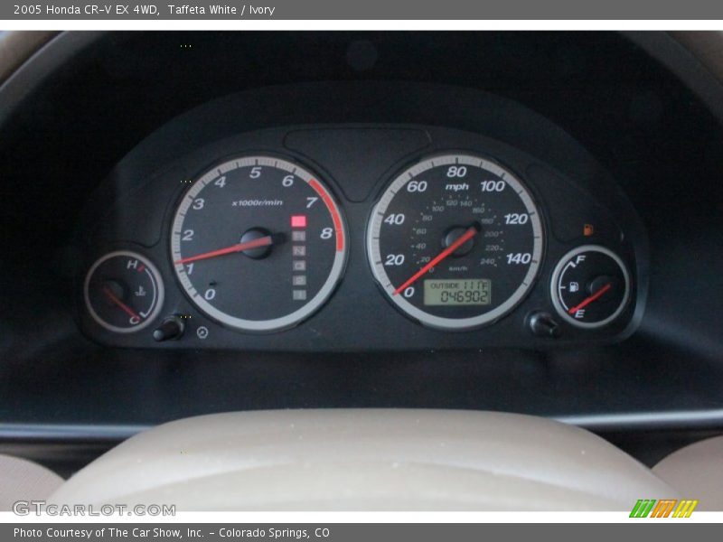Taffeta White / Ivory 2005 Honda CR-V EX 4WD