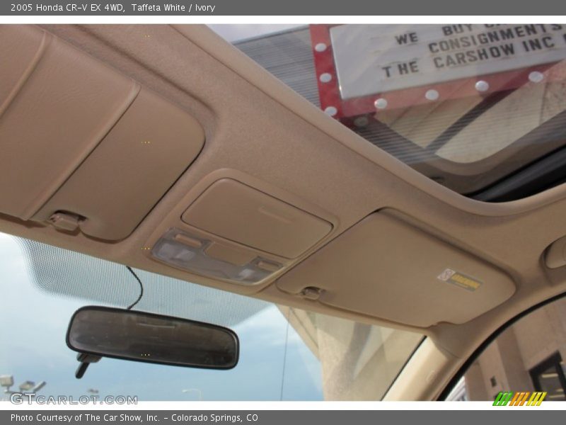 Taffeta White / Ivory 2005 Honda CR-V EX 4WD