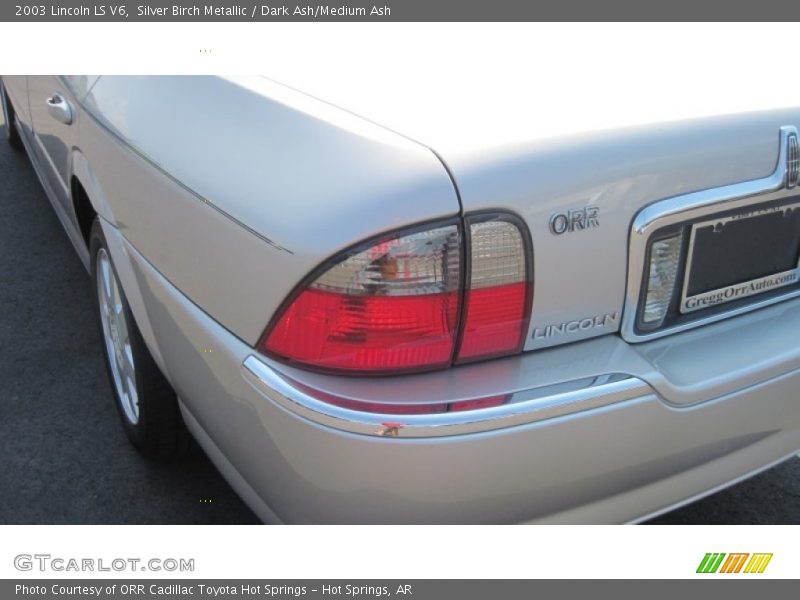 Silver Birch Metallic / Dark Ash/Medium Ash 2003 Lincoln LS V6