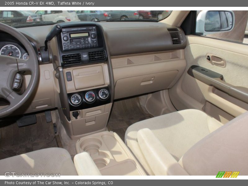 Taffeta White / Ivory 2005 Honda CR-V EX 4WD