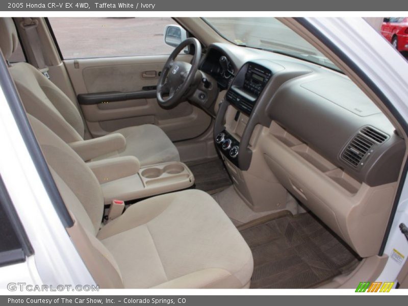 Taffeta White / Ivory 2005 Honda CR-V EX 4WD