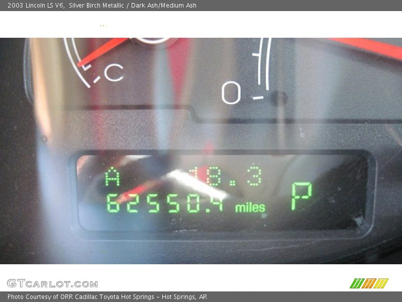 Silver Birch Metallic / Dark Ash/Medium Ash 2003 Lincoln LS V6